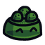 Caught slime
